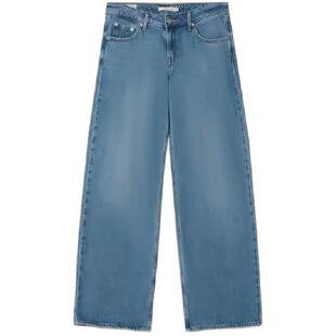 【商场同款】Levi's李维斯26年春夏新款女士宽松直筒牛仔裤A5566