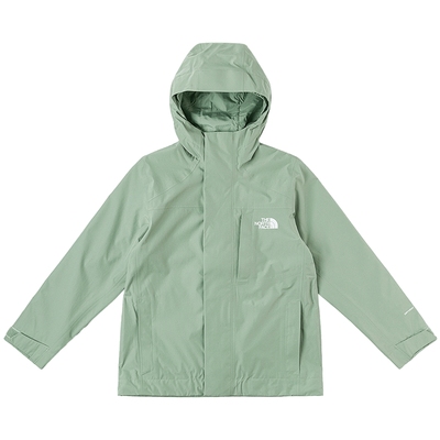 北面儿童鹅绒马甲三合一冲锋衣