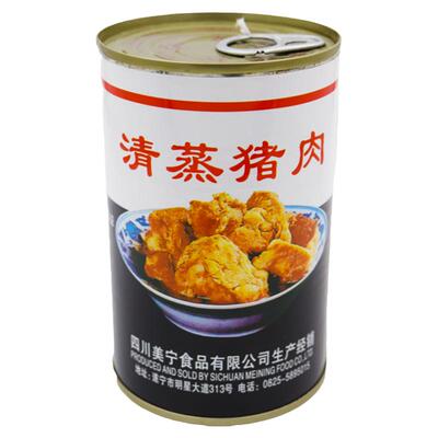 清蒸调味农家东北猪肉罐头