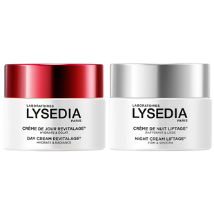 lysedia红参面霜+焕颜紧致晚霜保湿修护抗皱紧致饱满水润滋养细腻