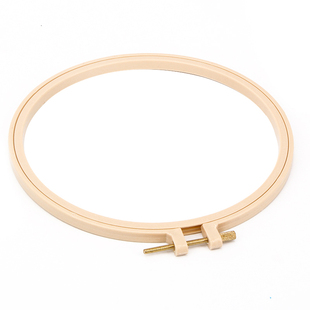 绣绷竹绷绣圈十字绣架diy手工刺绣工具圆形绣花绷子竹木绣框撑子