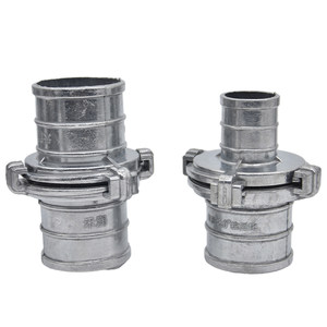 润钦液压水带快速接头铝合金2爪加厚铝接头1寸2寸2.5寸3寸4寸水带水管接头