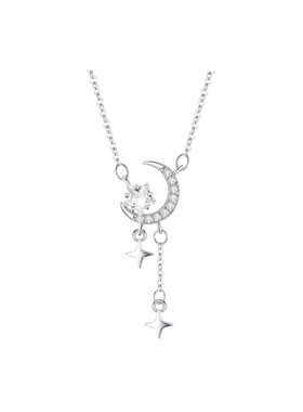 星河晚宴项链纯银999项链女款轻奢设计高级感闺蜜生日礼物送女友