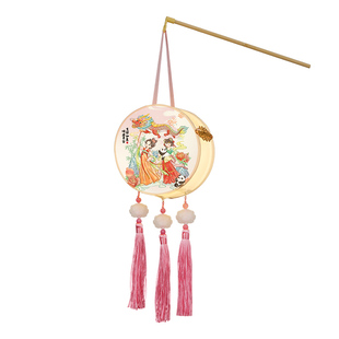 新年灯笼2026马年新款成品儿童手工diy过年春节元宵发光手提花灯