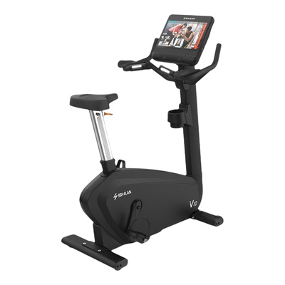 SHUA舒华高端卧式健身车家用室内小型单车SH-B9100U-15.6寸触屏版
