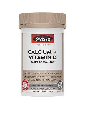 澳洲Swisse斯维诗迷你钙mini钙片维生素D柠檬酸钙成人中老年补钙
