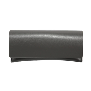 易携带时尚创意皮质油边长皮夹眼镜盒磁吸翻盖抗压太阳镜盒墨镜盒