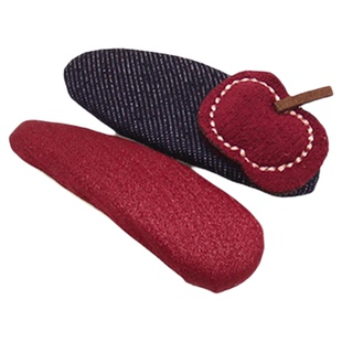 韩国格纹可爱儿童发夹BB夹女童布艺水果造型边夹宝宝头饰卡通发卡