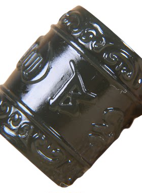 和田玉桶珠六字真言单珠散珠天然