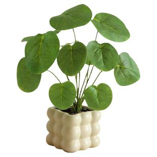 仿真植物办公室桌面小盆栽客厅家居餐桌花装饰品仿真花艺绿植摆件