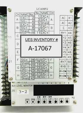 HD Hokuto Denko TM-113 8-Channel Level Monitor PCB Assembly