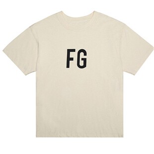 Fog风格 第六季主线 富贵圆领 FG短袖嘻哈高街OVERSIZE宽松 T恤潮