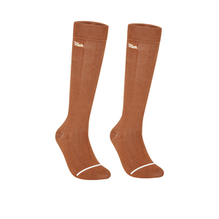 Wilson威尔胜官方女士抗菌高弹舒适罗纹网球运动及膝袜子