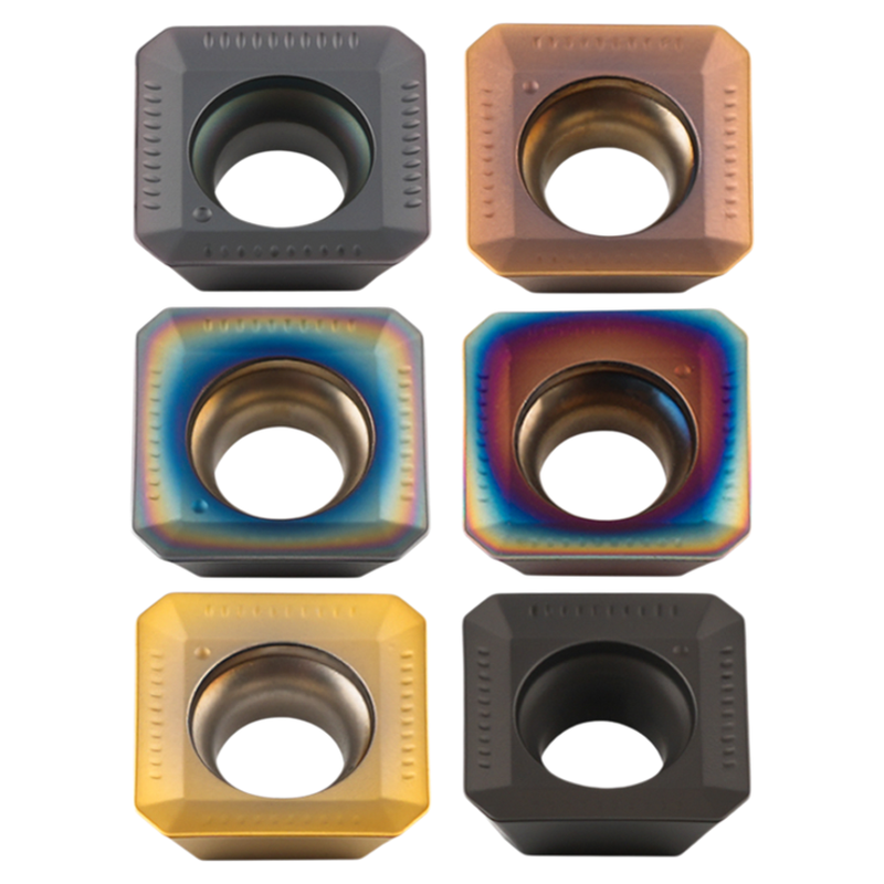 硬质合金数控铣刀片四方SEHT1204/SEKT1204AFTN-XM装KM刀盘耐磨