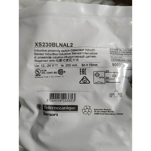 议价全新施耐德特勒美科传感器XS230BLPAL2/BLNAL2C/BLNAM12/BLPA