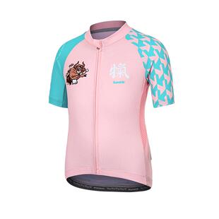 Santic森地客春夏儿童骑行服【限量.牛氣】平衡车滑步车服男女
