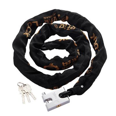 抗12吨加粗10mm链条锁C级防盗