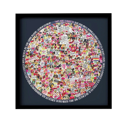 美国拼图框女权裱框相框