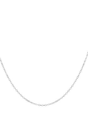 素链999纯银项链女925银细款配饰