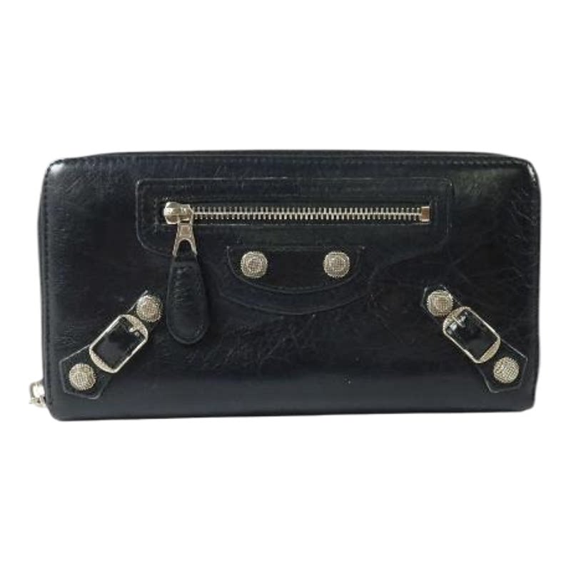 中古Balenciaga巴黎世家长钱包
