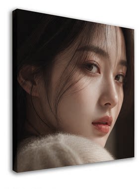 防水办公室定制挂画照片微喷艺术