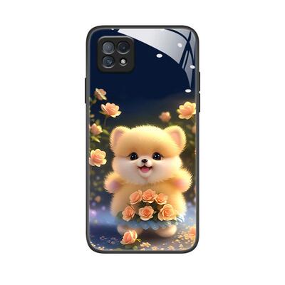 适用于oppoa72手机壳oppoa724g新款5G版钢化玻璃壳0pp0a72卡通狗狗opa72高级PDYM20简约a27创意女opopa72全包