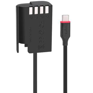 劲码BLK22假电池外接电源TYPE-C供电适用松下S5/S5K/S52X/gh5m2/s5mark2 GH6 GH5S GH4 GH3 G9相机视频直播