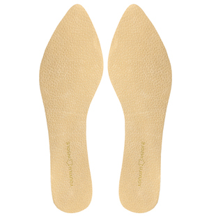 夏季专用猪皮鞋垫女款吸汗防臭透气自粘高跟鞋光脚神器超薄款女士