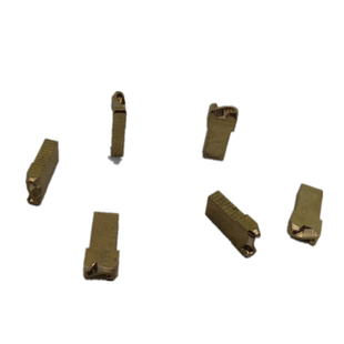 迪凯墨轮打码机铜字粒DK801/DK802字钉铜字码2.5*3.5*9字粒架字夹