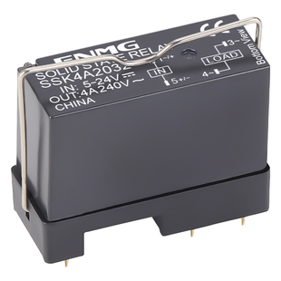 恩爵24v小型插针式固态继电器PCB焊接SSK10D6132直流控直流SSK4D