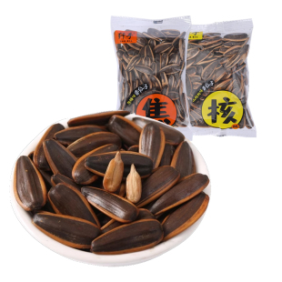 纤手焦糖味瓜子2斤独立小包装大颗粒1kg瓜子葵花籽坚果炒货零食品