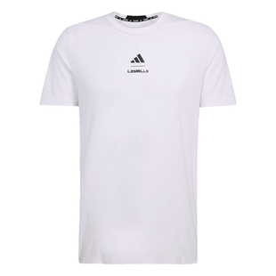 莱美联名速干运动健身圆领短袖T恤男装夏季adidas阿迪达斯