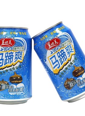 新日期广东特产美怡美马蹄爽310ml12罐整箱下火消暑饮料真果粒