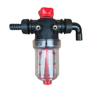 三缸柱塞泵进水过滤器高压打药泵过滤杯农用植保机喷雾器透明滤网