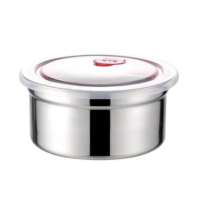 304食品级不锈钢保鲜盒密封汤碗