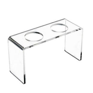 甜筒冰淇淋架子脆蛋筒架亚克力展示架透明雪糕架U型陈列架可定制