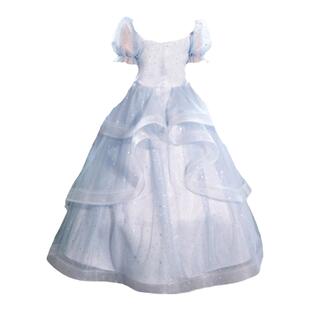 赫本风儿童连衣裙秋唱歌演出服弹钢琴女童走红毯礼服裙高贵公主裙