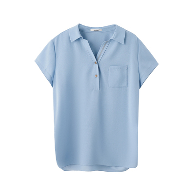 柯利亚诺夏季专柜同款浅蓝色经典衬衫  CW0073(UNL)B ￥2880