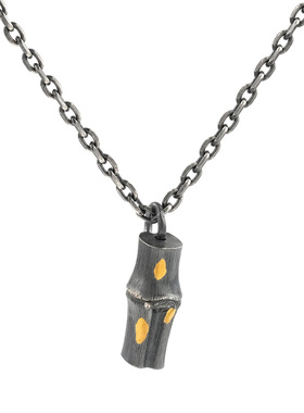 斯吾男纯银国风吊坠个性