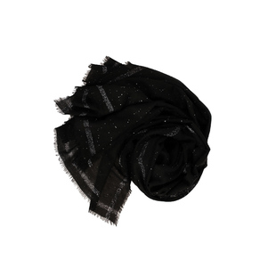 AI家意式纯羊毛 冬季星河低调奢华围巾女披肩