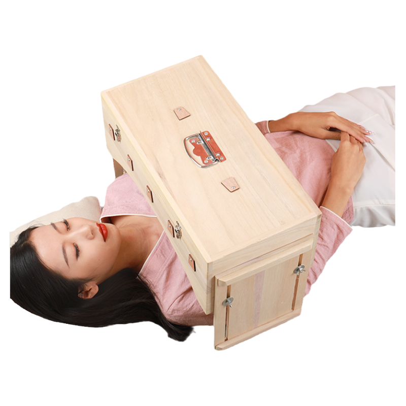 艾灸盒实木肚子妇科专用胸部乳房