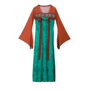 汉唐古典舞蹈服女飘逸练功服成人长款纱衣中国风民族舞蹈演出服装