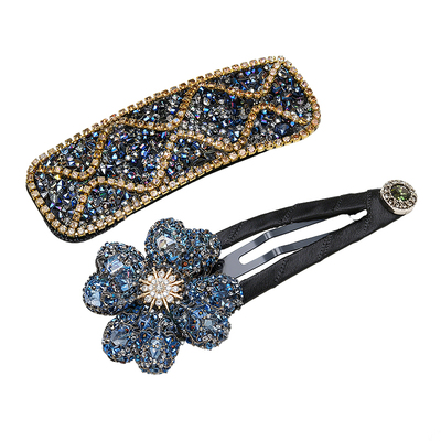 轻奢水钻超闪超百搭刘海夹