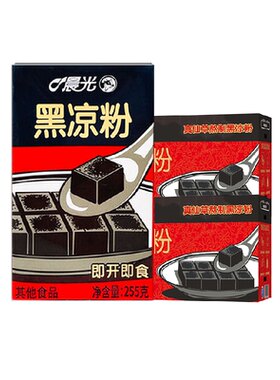 晨光即食黑凉粉255g×32盒×1组