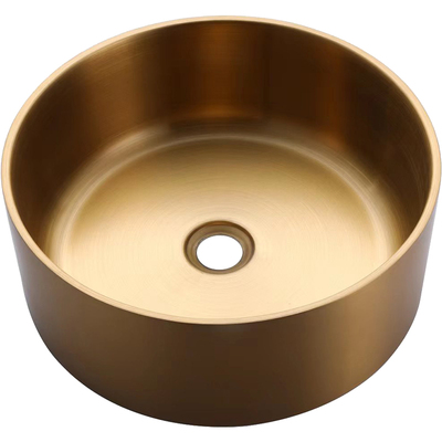 名暖不锈钢PVD电镀艺术台上盆