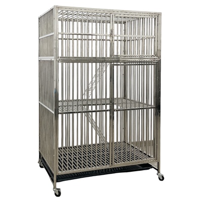 星斗大型不锈钢猫笼子