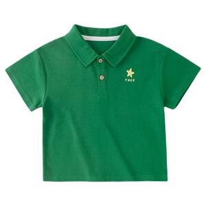 男童polo衫纯棉短袖男宝T恤衬衫