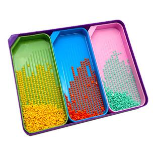 钻石画工具套装 120分装瓶新款贴钻十字绣漏斗点钻盘弯头笔包配件