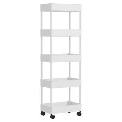 【厨房夹缝收纳】可移动小推车