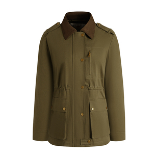 Navigare意大利小帆船中装巴恩风衣女士2026春季新款宽松休闲外套